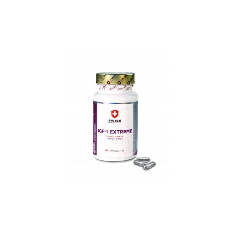 Swiss Pharmaceuticals IGF -1 EXTREME 33mg 60kaps.