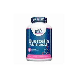 Haya Labs Quercetin with Bromelain 120kaps.