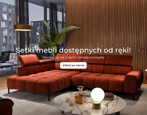 Sklep internetowy meblowy