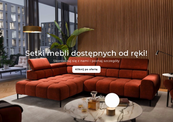 Sklep internetowy meblowy